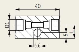 Rohrverbinder mit Befestigungsmöglichkeit