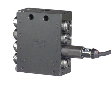 Lincoln Quicklub Progressivverteiler SSV 6-N, ohne Stecker (10-36V DC)