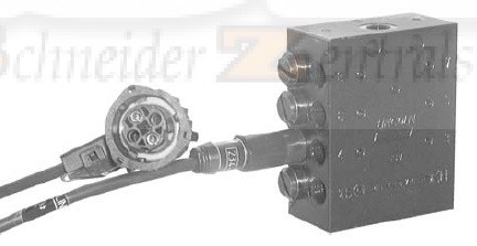 Lincoln Quicklub Progressivverteiler SSV 8-NE, mit Stecker (10-36V DC)