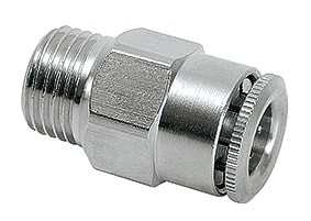 Schlauchanschluss M10x1a steckbar gerade - 6 mm