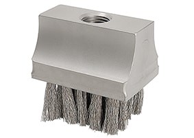 Hochtemperaturbürste 40 x 30 mm G1/4i - Edelstahlborsten