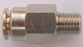 Ger. Einschraubverschr. steckbar 4 mm