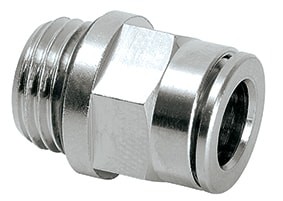 Schlauchanschluss G1/4a steckbar gerade - 8 mm